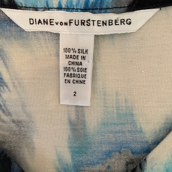 DIANE von FURSTENBERG _Luce_ Silk Jersey Dress size 2 - Picture 7 of 8